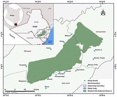 Entomological assessment of tsetse-borne trypanosome risk in the Shimba Hills human-wildlife-livestock interface, Kenya